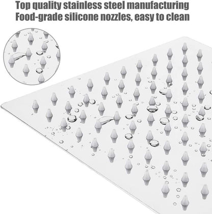 12-Inch Square Rain Shower Head